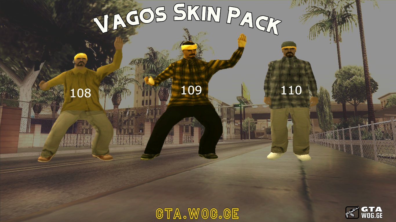 [Sa SKINS] Vagos Skin Pack