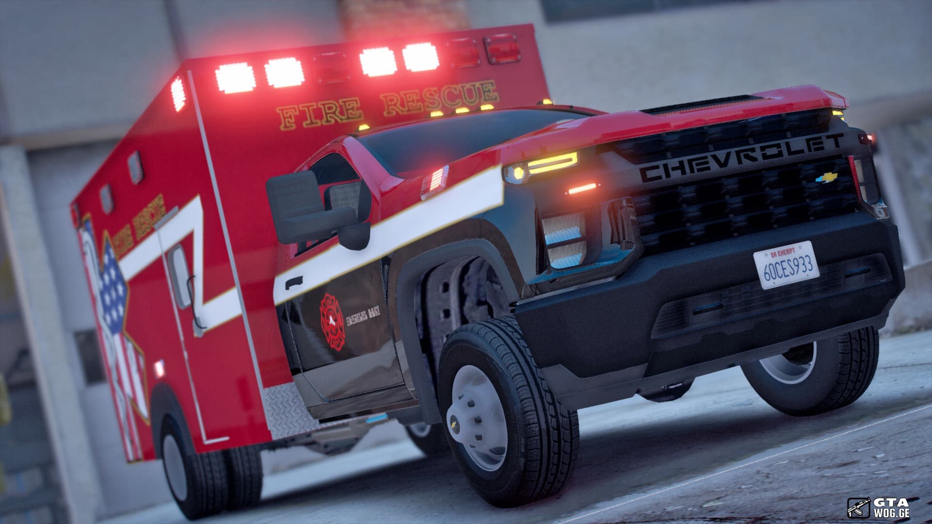 [Cars]EDRP Ambulace Car Mod LS